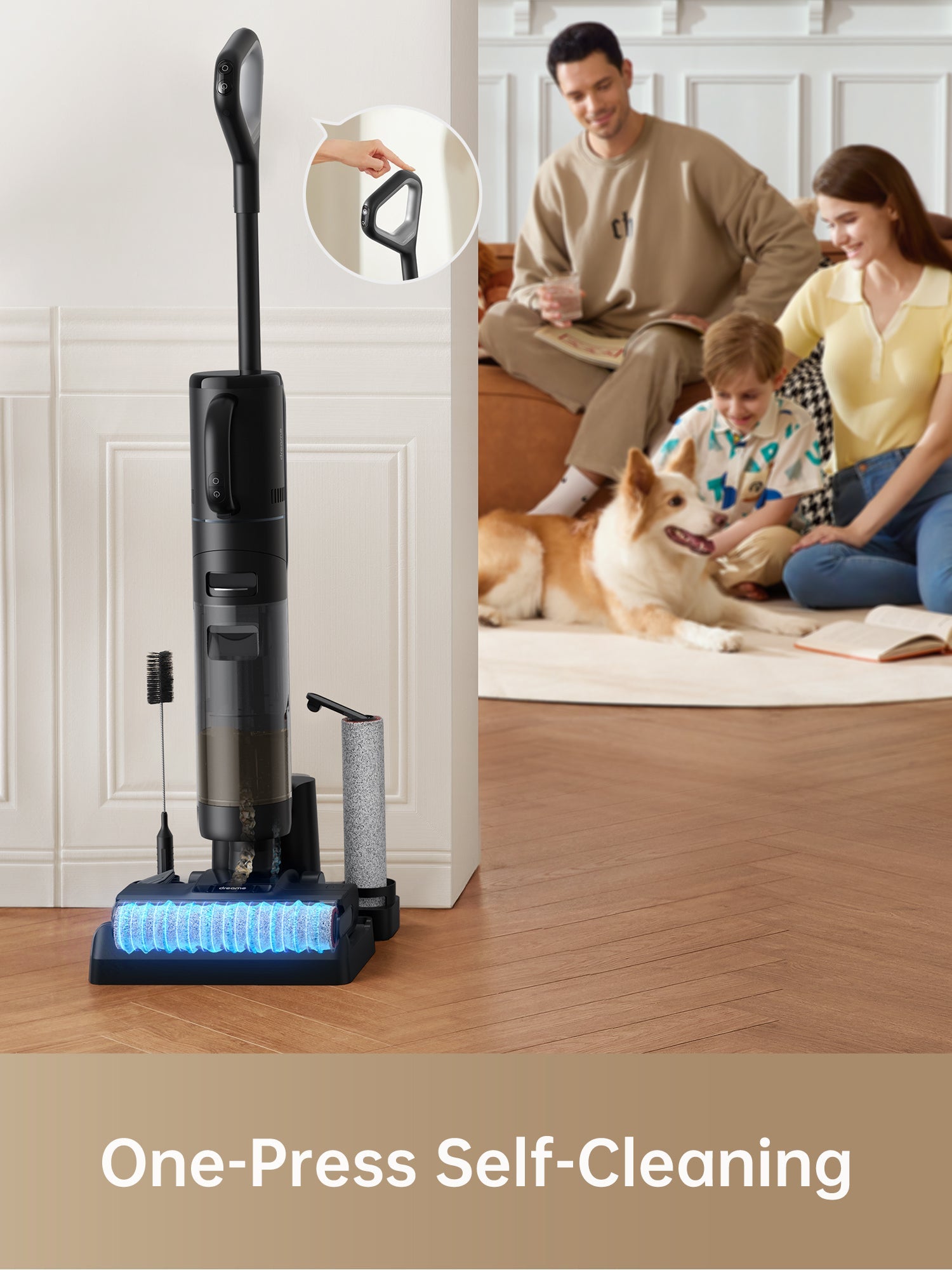 Dreame H12 Dual Vacuum Mop Cleaning Bundle, 1 more Filter