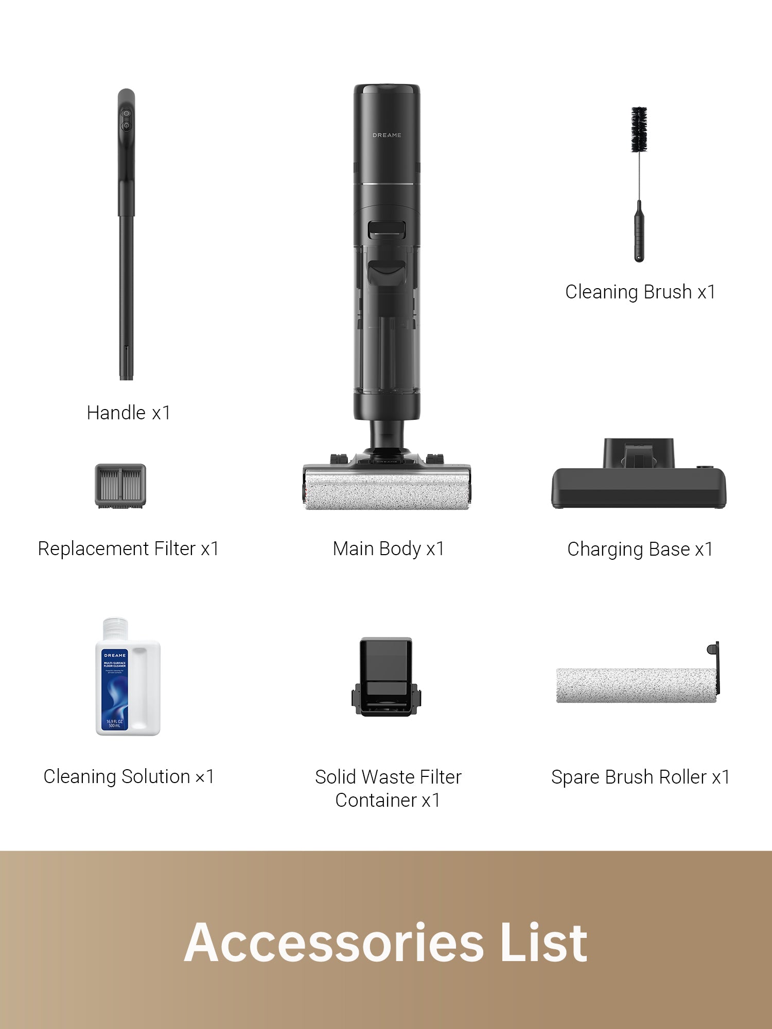 Dreame H13 Pro Wet Dry Vacuum Cleaning Bundle, 1 more Filter