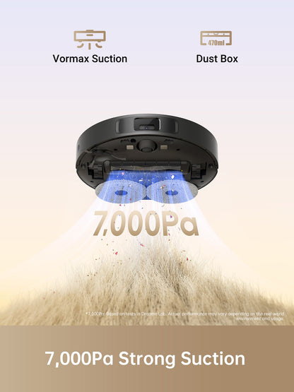 Dreame L10s Pro Gen 2 robot vacuum with 7,000Pa strong suction and Vormax technology