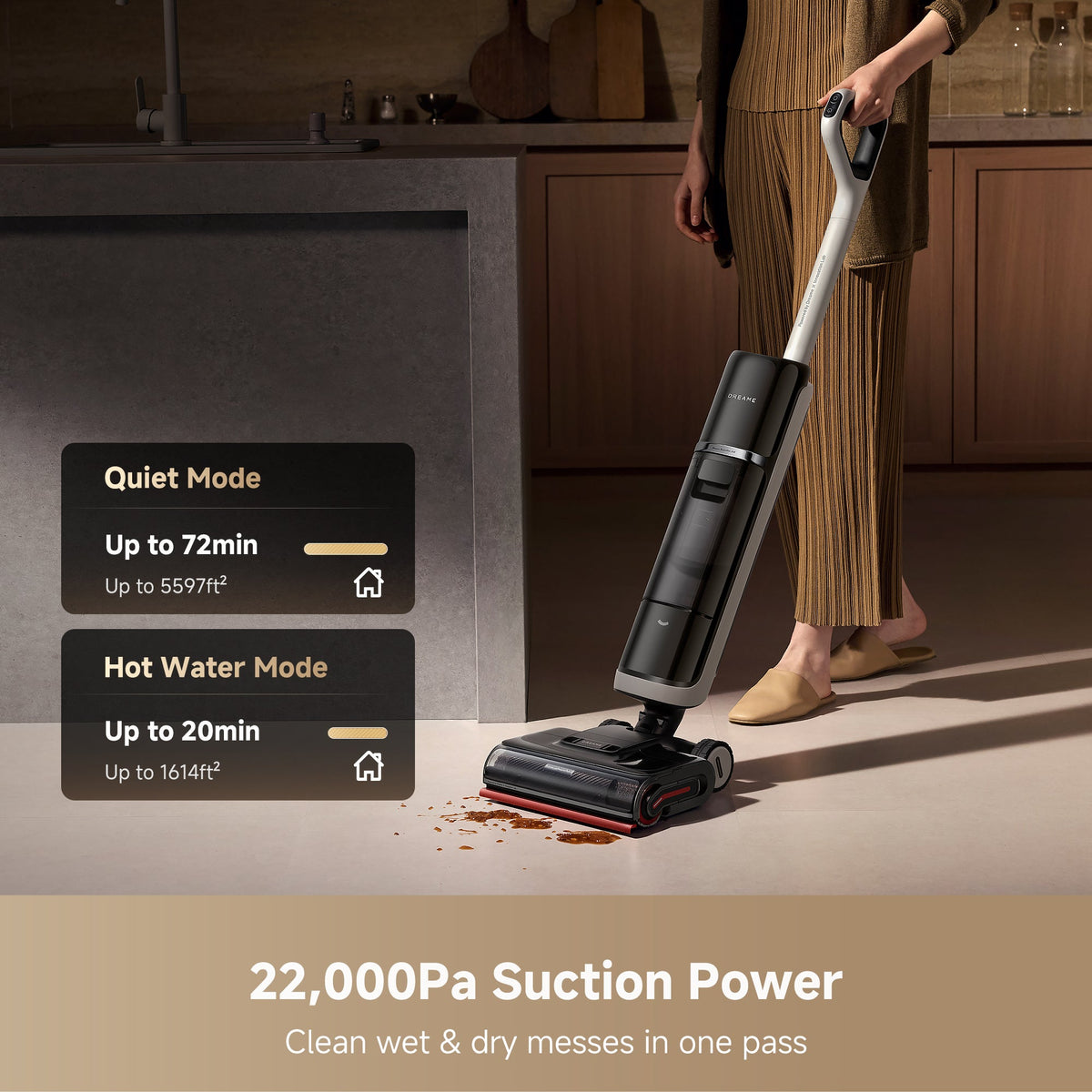 Dreame H15 Pro Heat Wet Dry Vacuum Cleaner, 1 more Filter