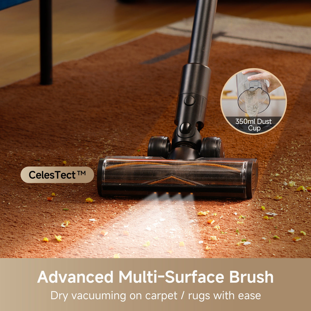 Dreame FloorX 302 Combo Floor Cleaner Mop 2-in-1 Cordless Vacuum for Multi-Surface