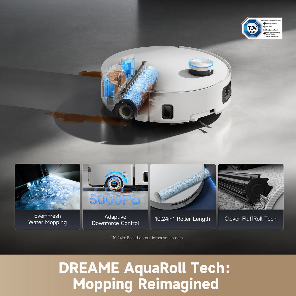 Dreame Aqua10 Ultra Roller Live Only