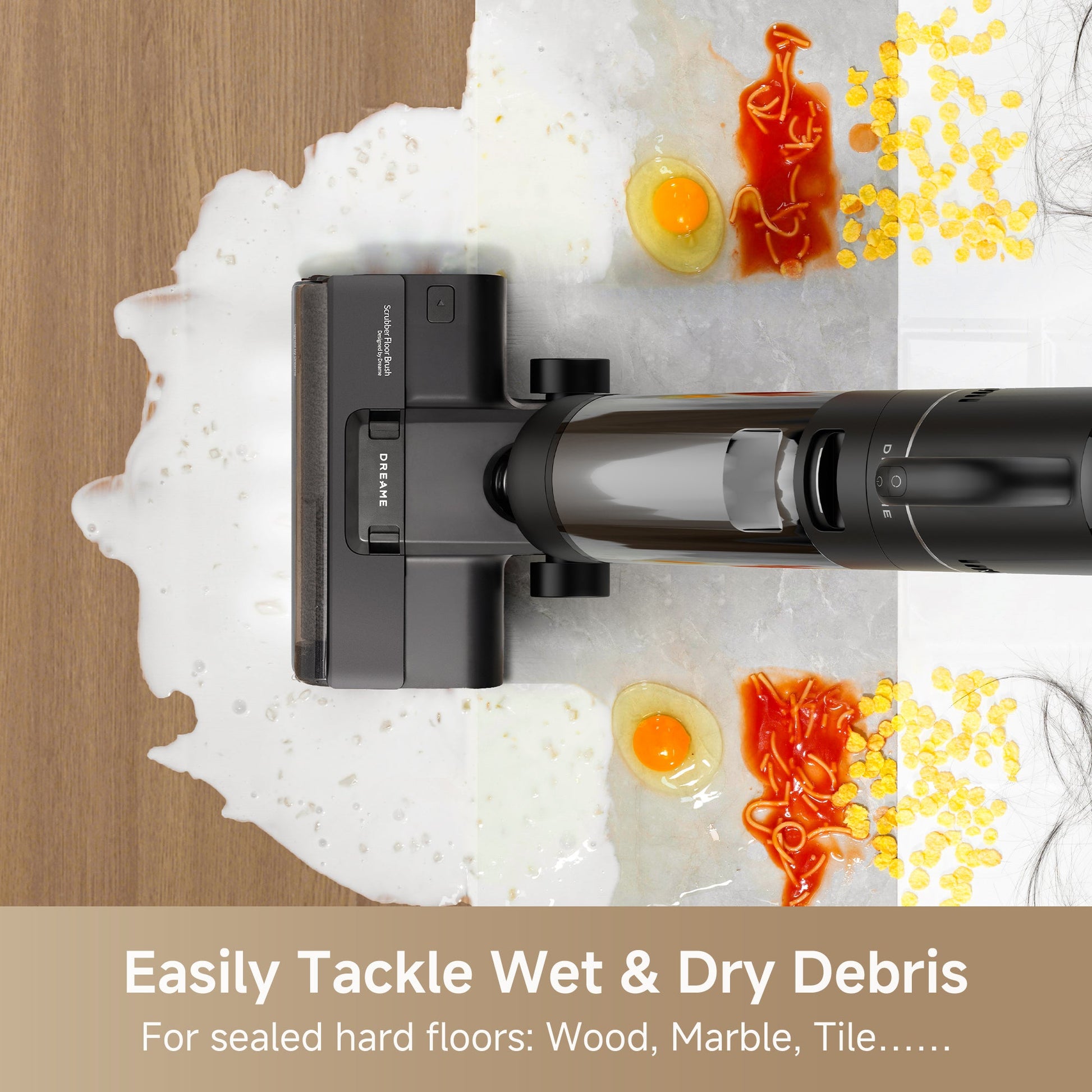 Dreame FloorX 302 Combo Floor Cleaner Mop 2-in-1 Cordless Vacuum for Multi-Surface