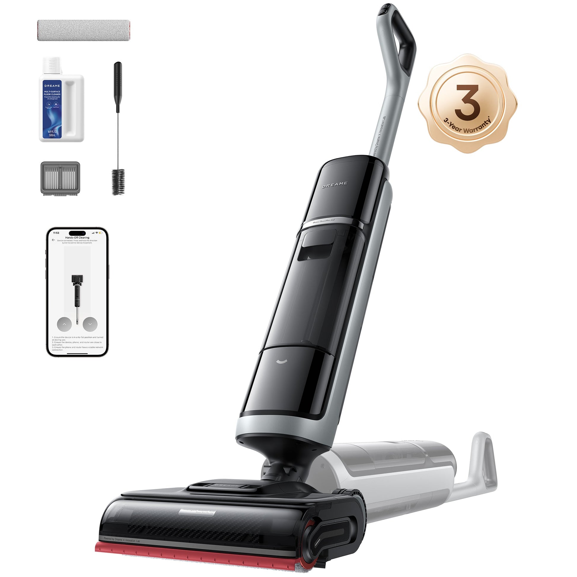 Dreame H15 Pro Heat Wet Dry Vacuum Live Only