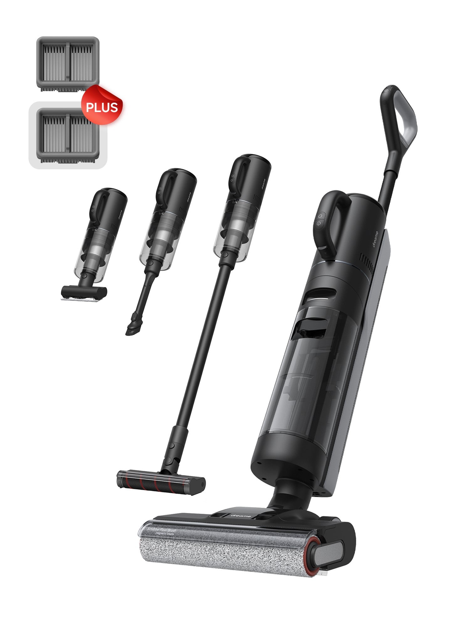 Dreame H12 Dual Vacuum Mop Cleaning Bundle, 1 more Filter