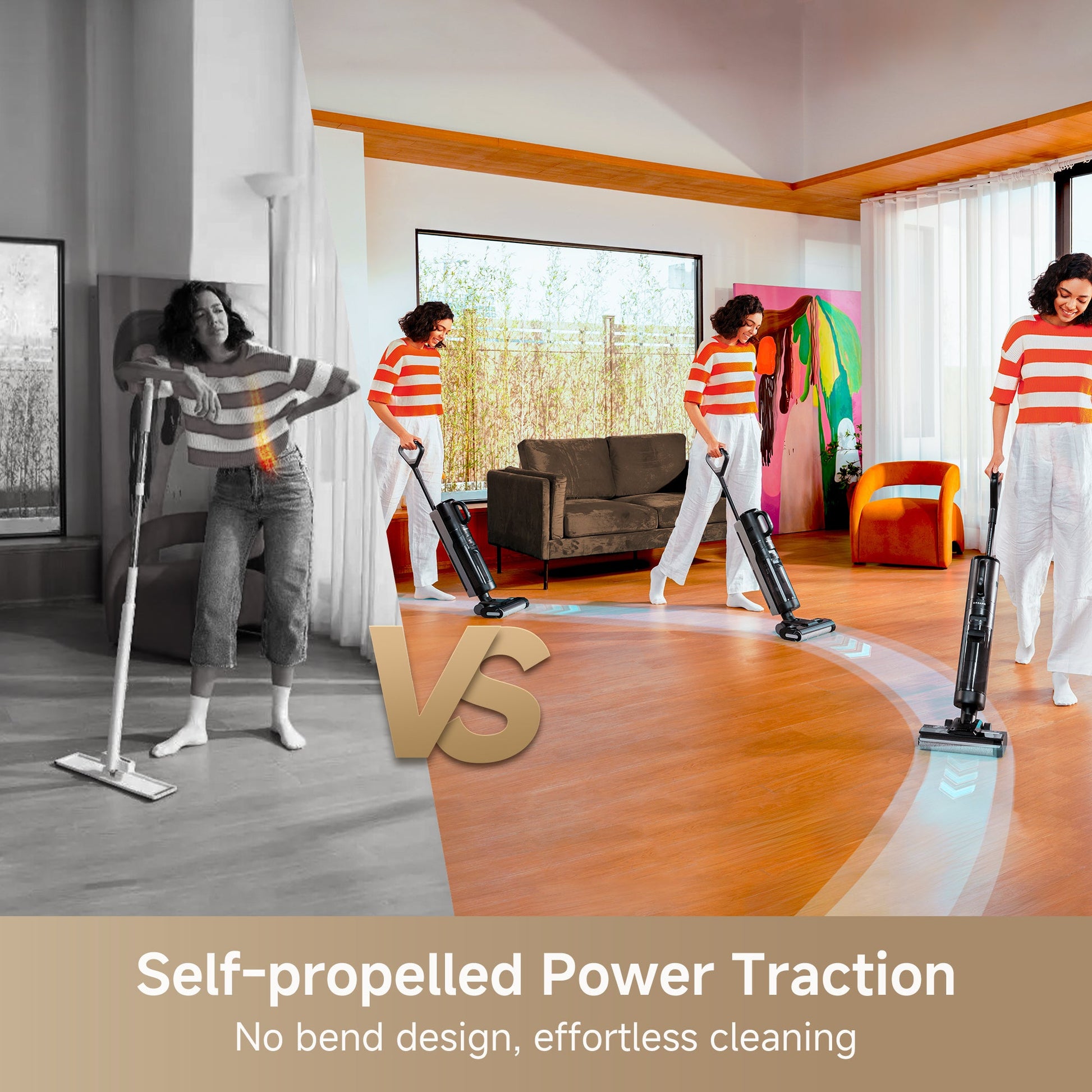 Dreame FloorX 302 Combo Floor Cleaner Mop 2-in-1 Cordless Vacuum for Multi-Surface